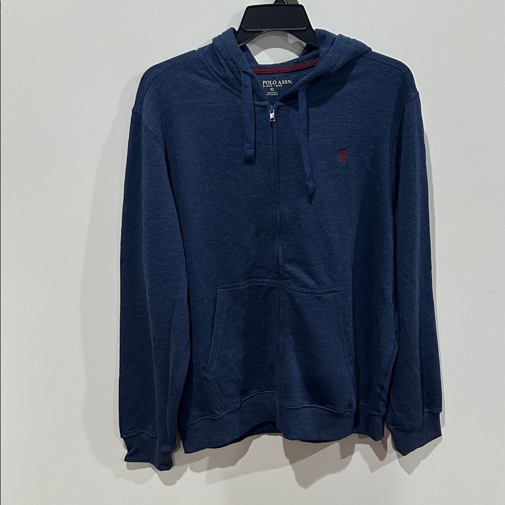 U.S. Polo Assn. Men's Everyday Full Zip Fleece Hoodie Size XL